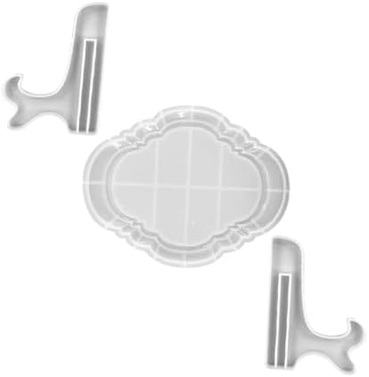 NUOBESTY 1set Silicone Photo Frame Mold for Epoxy Resin Crafts
