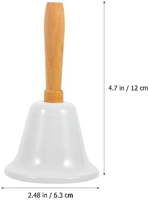 LOGOFUN 2Pcs Hand Bell for Drink Service Restaurant Decor