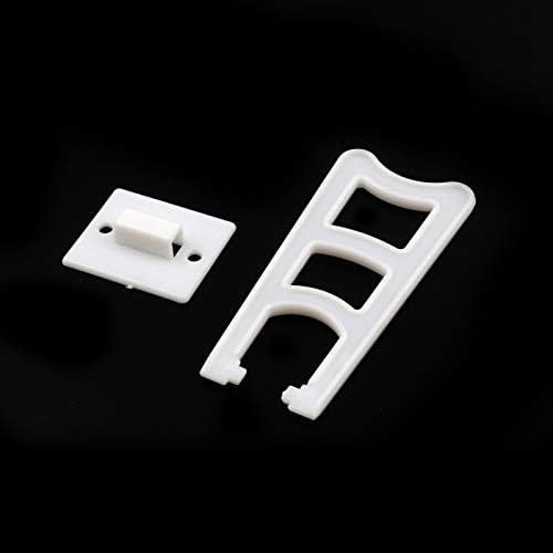 T Tulead White Plastic Easel Back Stand Pack of 10 with Screws