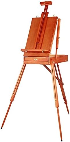 Poster Display Canvas Stand with Drawer for Outdoor Painting and Art