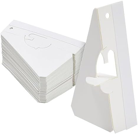 Bright Creations Mini Cardboard Easels 50-Pack - Sturdy Lightweight Display Supports