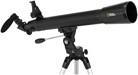 National Geographic 70mm Refractor Telescope with Astronomy App and Adjustable Tripod