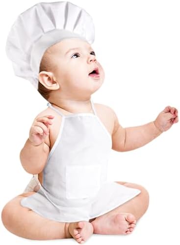 AMOR PRESENT 2-Piece Baby Chef Costume Set