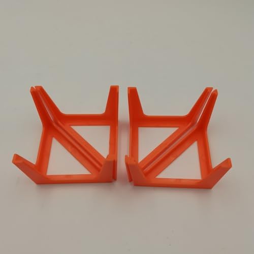 4PCS Plastic Canvas Stands for Fluid Acrylic Pouring Paints - Red