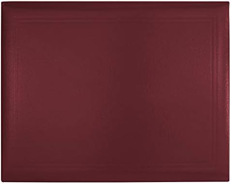 Graduation Mall 85x11 Inch Diploma Cover Certificate Holder Maroon 1 Pack