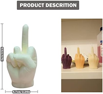 3D Hand Shaped Silicone Candle Mold for DIY Crafts