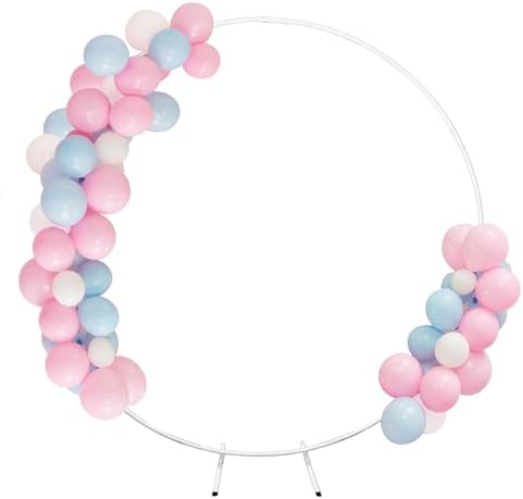 Harfirbe Round Backdrop Stand 65ft Aluminum Arch Kit