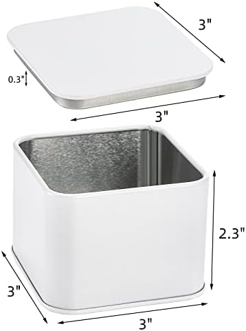 AVLA 24-Pack Candle Tins with Lids for DIY Projects