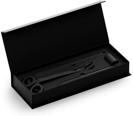 Scentiment Candle Care Kit 3-Piece Set Black