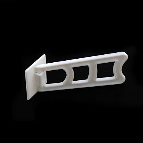 T Tulead White Plastic Easel Back Stand Pack of 10 with Screws
