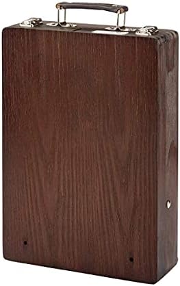 KINGART Adjustable Wood Table Sketchbox Easel