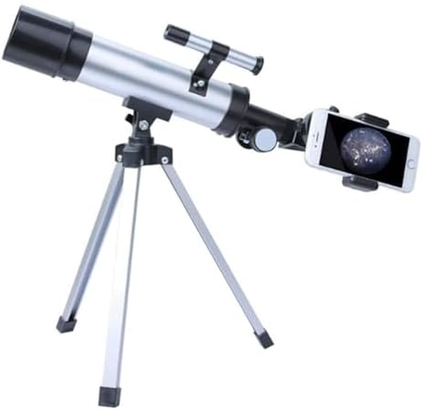 HD Refractor Telescope with Tripod for Astronomy and Night Observation
