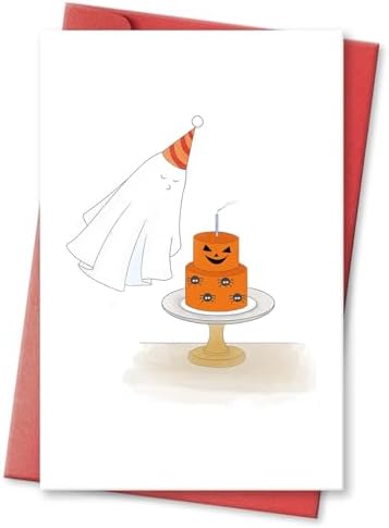 Funny Halloween Birthday Card for Him Her