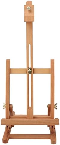 Adjustable Wooden Tabletop H-Frame Easel for Artists