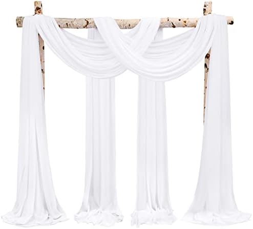 Showgeous Wedding Arch Draping Fabric 4 Panels