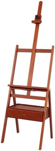 EliteBloom Artist Easel with Drawer Red 435x43x150cm
