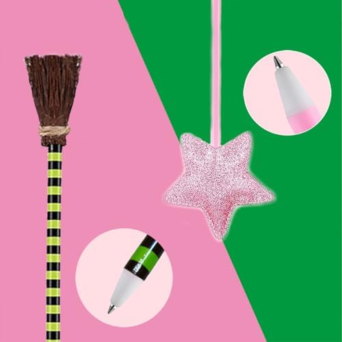 AUONY 12 Pack Witch and Princess Party Favors