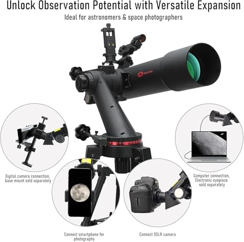 GALAEYES 100mm Aperture Refractor Telescope with Star Finding System