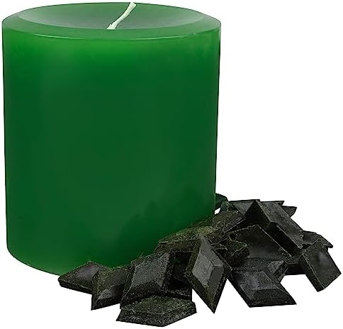 Reddig-Glo Christmas Green Candle Dye - 10 Dye Chips