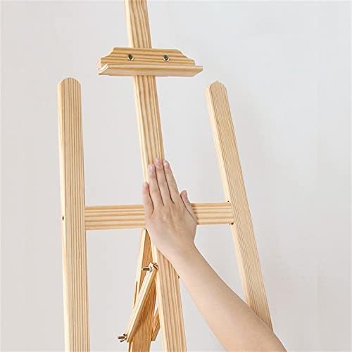150cm Tall Folding A-Frame Wooden Easel for Art and Display