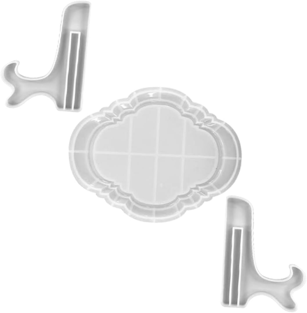 NUOBESTY 1set Silicone Photo Frame Mold for Epoxy Resin Crafts