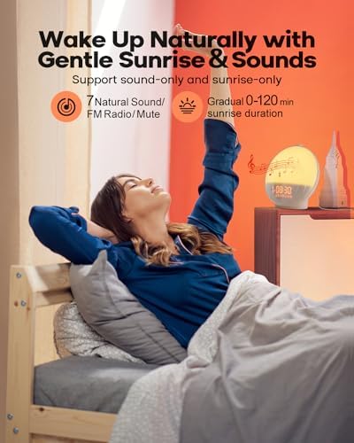 Dekala Sunrise Alarm Clock with App Control