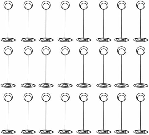 24 Pack 875 Inch Table Number Holders Reusable Memo Stand