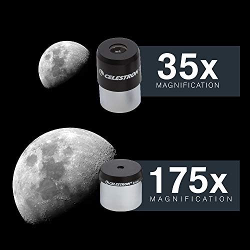 Celestron PowerSeeker 70EQ Refractor Telescope for Beginners