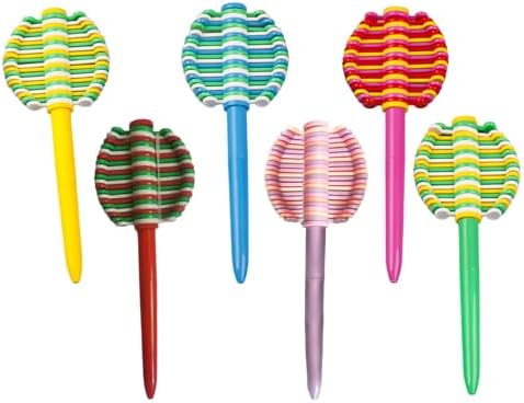 6PCS Decompression Spinner Ballpoint Pen for Stress Relief and Fun Gifts
