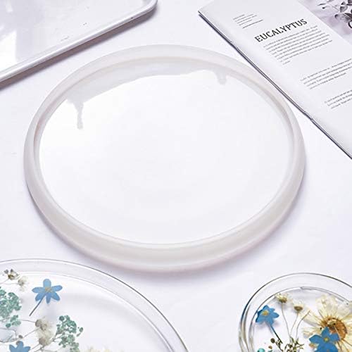 ARTIBETTER 10 Inch Round Resin Coaster Mold