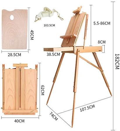 Adjustable Collapsible Easel with Drawer for Art and Craft