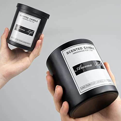 Creahaus 10oz 16 Pack Candle Jars with Metal Lids