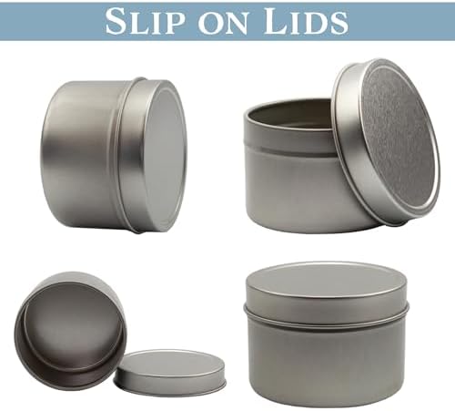 Cornucopia Brands 4-Ounce Candle Tins 24-Pack