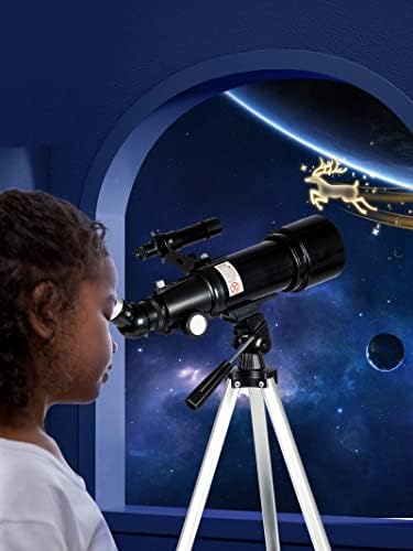 Free Soldier 70mm Aperture Astronomy Telescope with Remote and Tripod