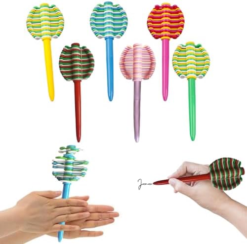6PCS Decompression Spinner Ballpoint Pen for Stress Relief and Fun Gifts