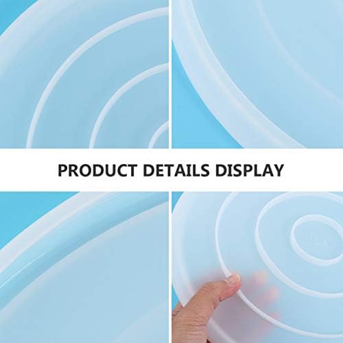 ARTIBETTER 10 Inch Round Resin Coaster Mold