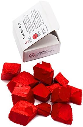 Red Candle Dye 2oz Blocks for Soy Candle Making