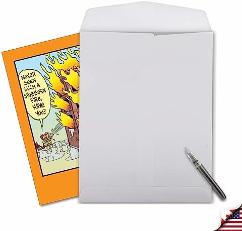 NobleWorks 1 Large Happy Birthday Card Funny Cartoon Greeting Card