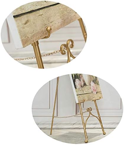 QZQHNYJ Wrought Iron Painting Easel Stand