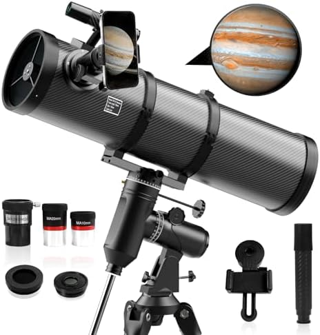 Aurosports 150mm Aperture Reflector Telescope for Astronomy
