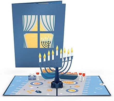 Lovepop Hanukkah Pop-Up Card 5x7 Inches