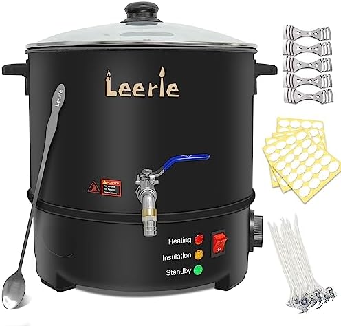 Leerie 10Qts Commercial Wax Melter for Candle Making