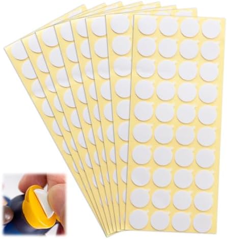 320 Pcs Foam Panels Wick Stickers for Candle Making
