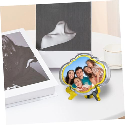 NUOBESTY 1set Silicone Photo Frame Mold for Epoxy Resin Crafts