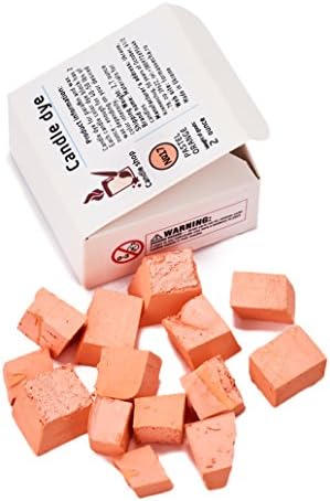 Pastel Orange Candle Dye 2oz - Premium Color Blocks