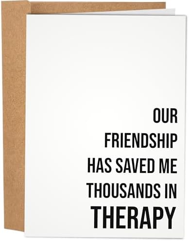 Funny Birthday Card for Him Her - Best Friend Siblings