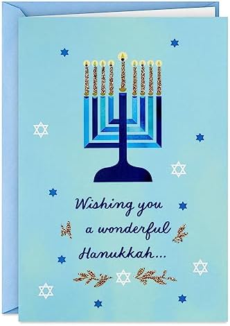 Hallmark Tree of Life Hanukkah Cards Set 16 Modern Menorah