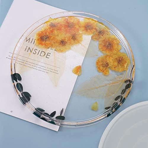 ARTIBETTER 10 Inch Round Resin Coaster Mold