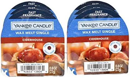 Yankee Candle 6 Ciderhouse Scented Wax Melt Singles Fast Fragrance