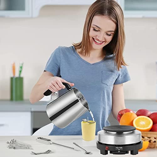 SAEUYVB Candle Making Kit with Hot Plate